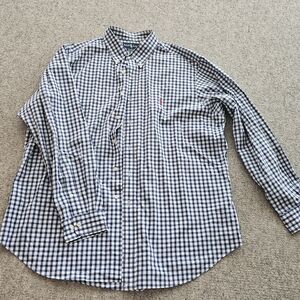 Ralph Lauren Classic Fit‎ Checkered shirt great condition size 17.5 /34-35